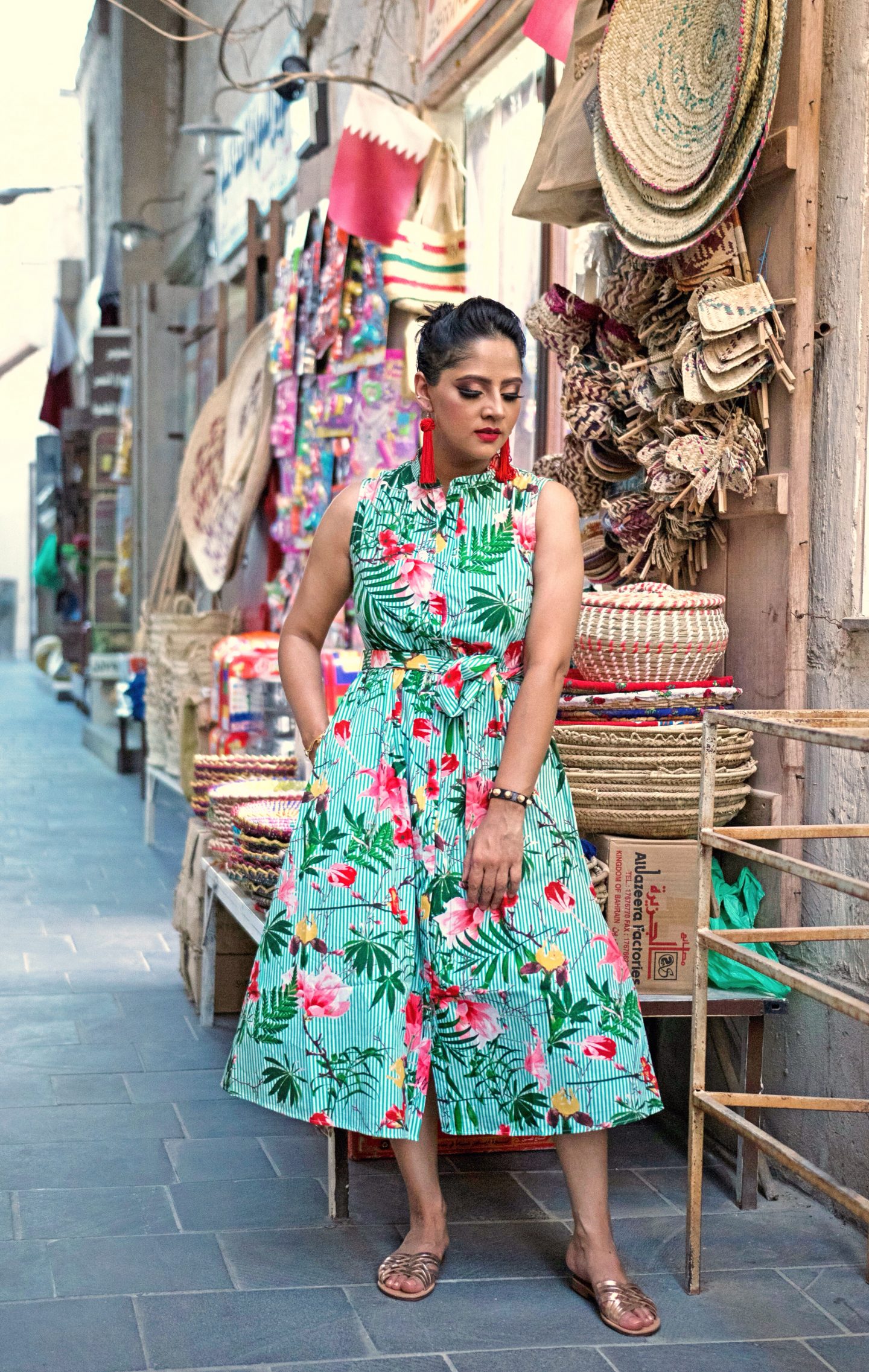 shoes to go with floral dress